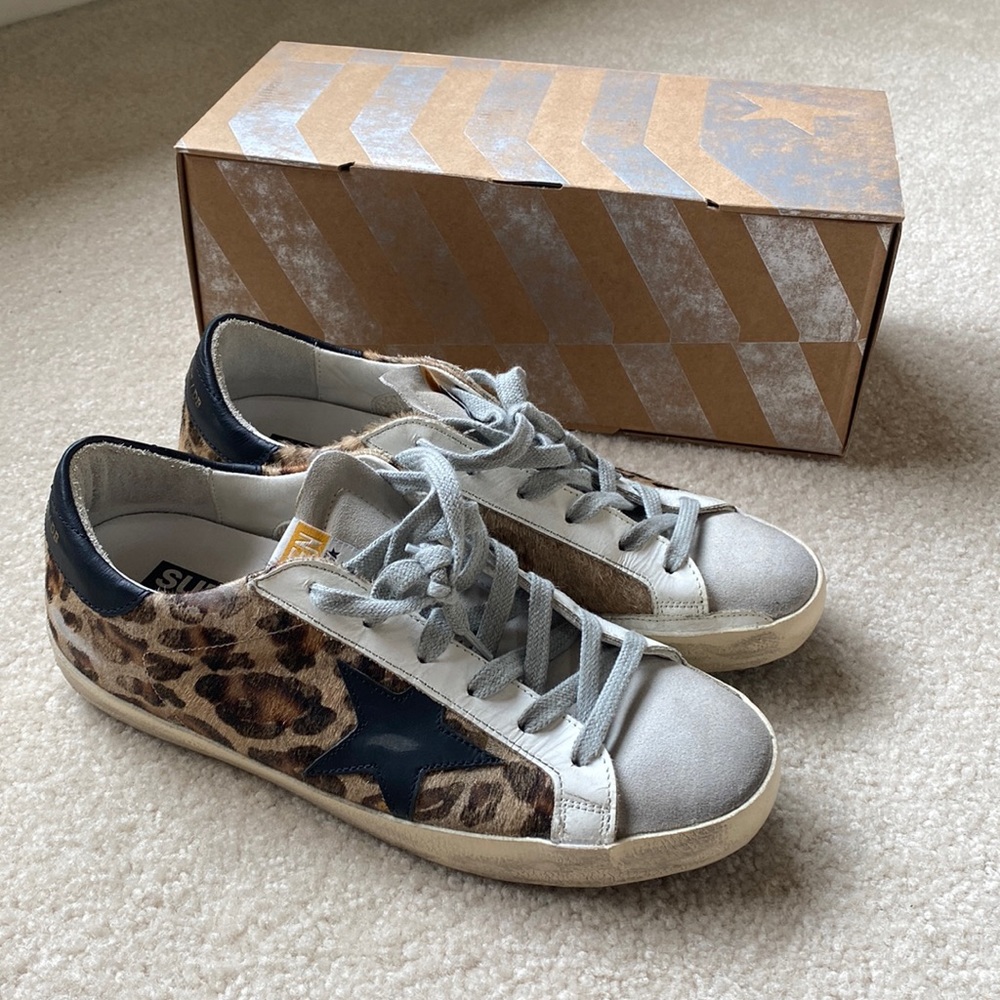 GG leopard superstar